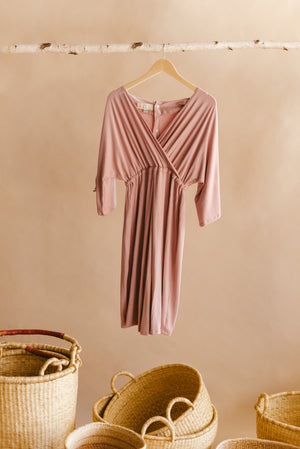 boho kimono labor gown-birth gown-labor-delivery-gown